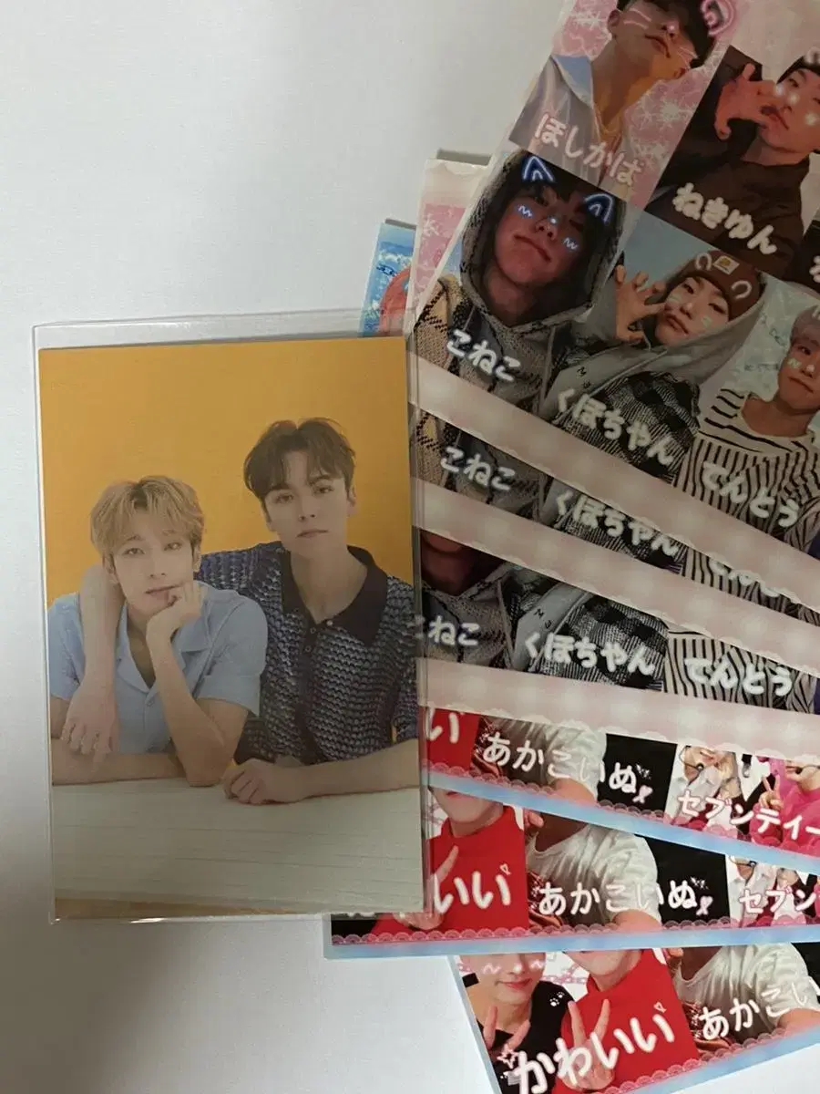 (Same day shipping)SEVENTEEN wonwoo vernon Kerratland Photo Card photocard hoshi purikura Unofficial goods