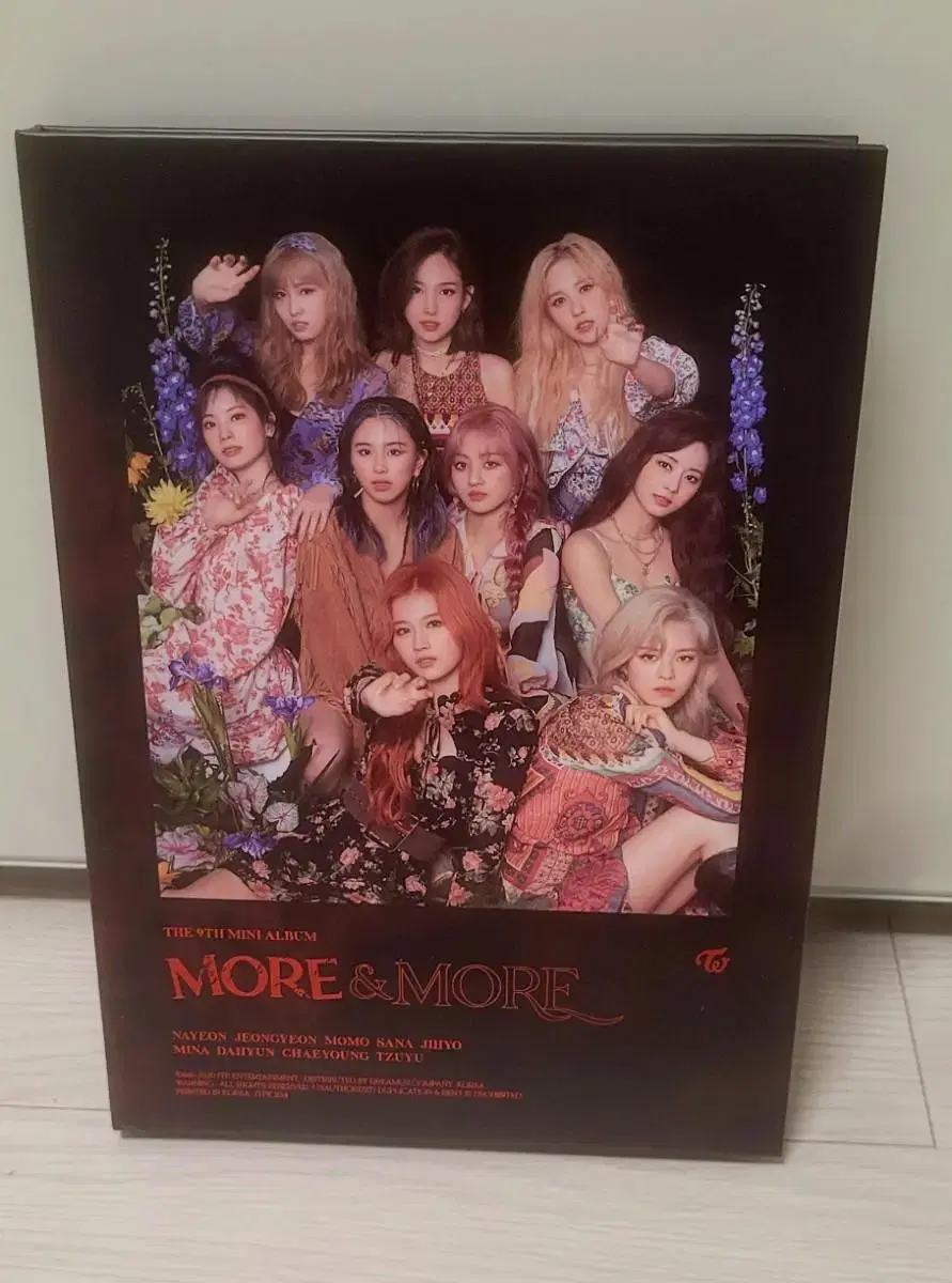 Twice's 9th mini album More&More (with photocard)