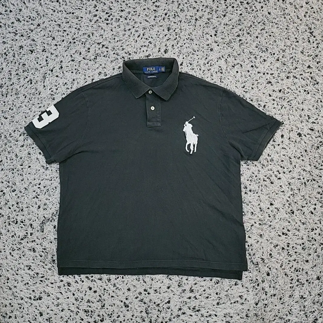 [L] Polo Big Logo Short Sleeve Karati (707)