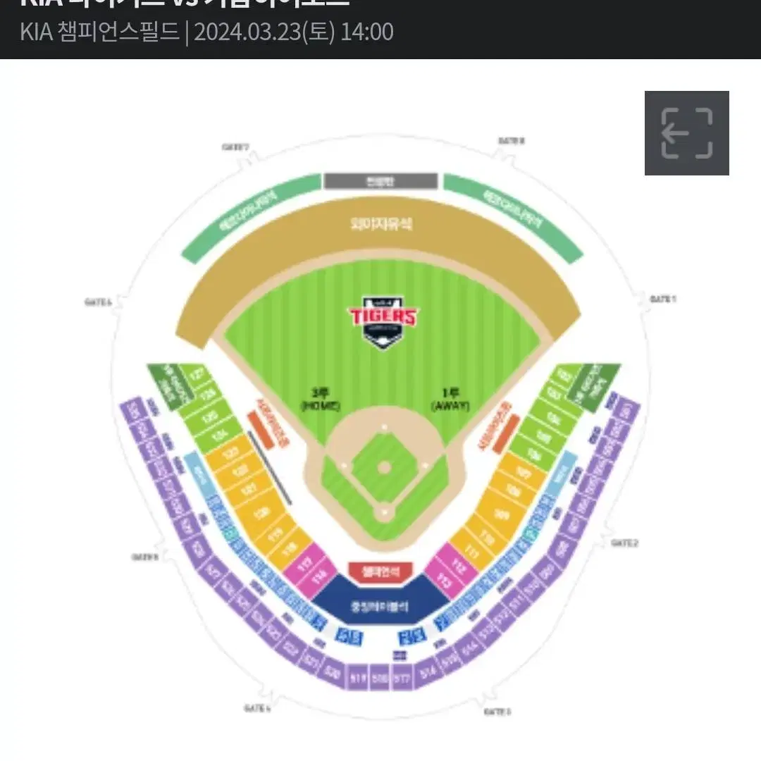 기아 타이거즈 3월 23일 개막식