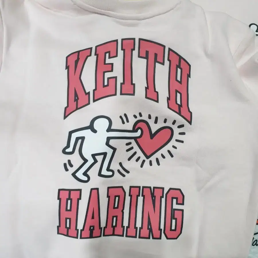 (다양한색상)키스해링 KEITH HARING 키즈 긴팔 그루넥