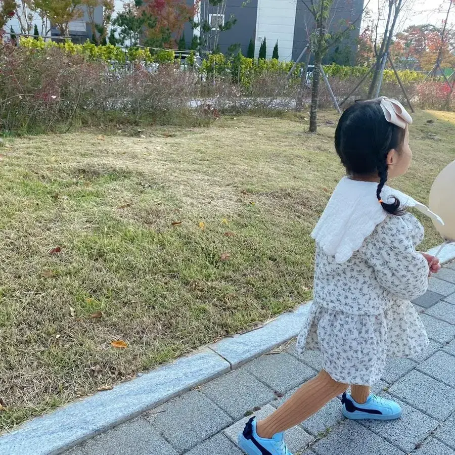 여아 경량패딩 스커트 상하복 M