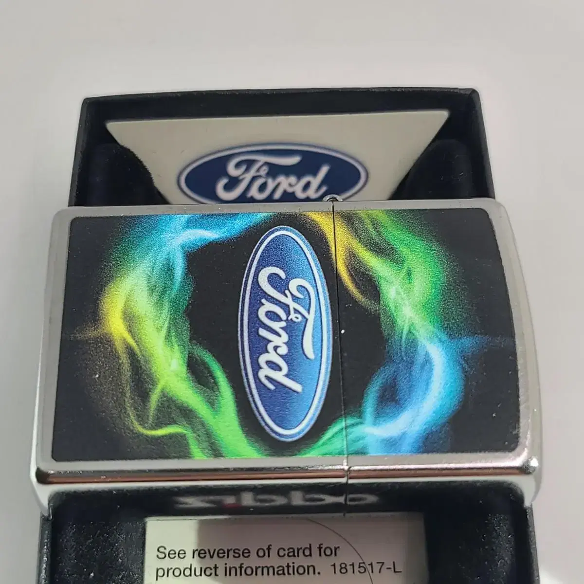 미개봉 정품 29752 FORD SCRIPT LOGO 새 지포라이터