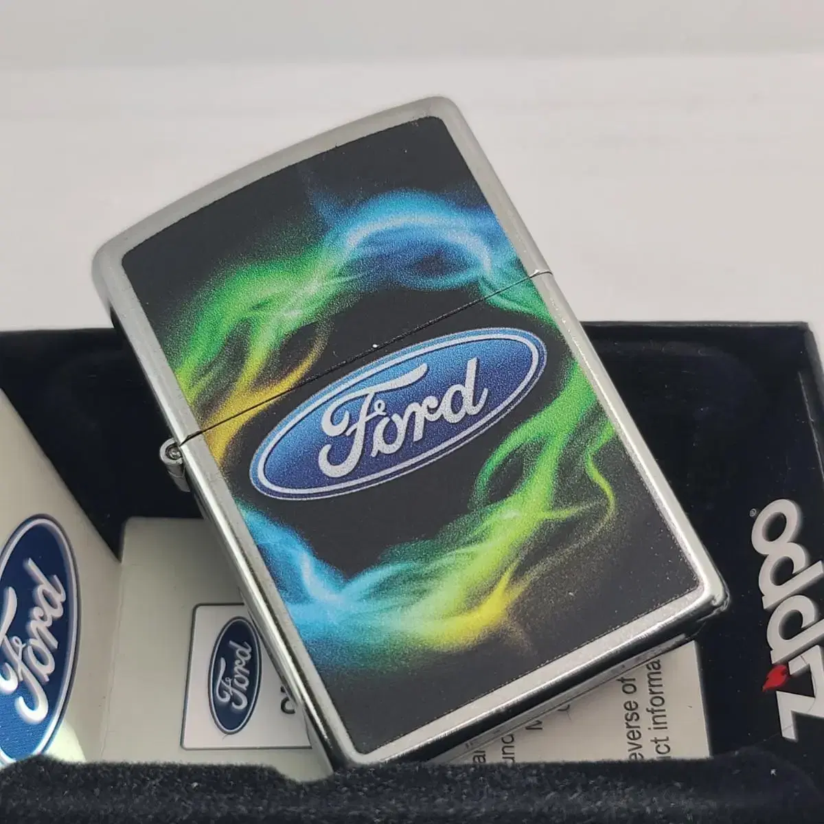 미개봉 정품 29752 FORD SCRIPT LOGO 새 지포라이터