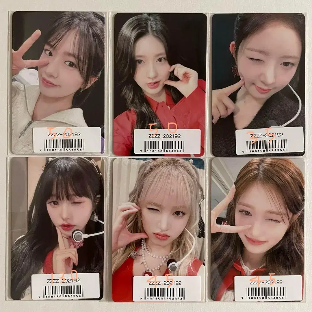 ive ive Main Chairman Hanjeong sony music pre-order benefit photocard WTS