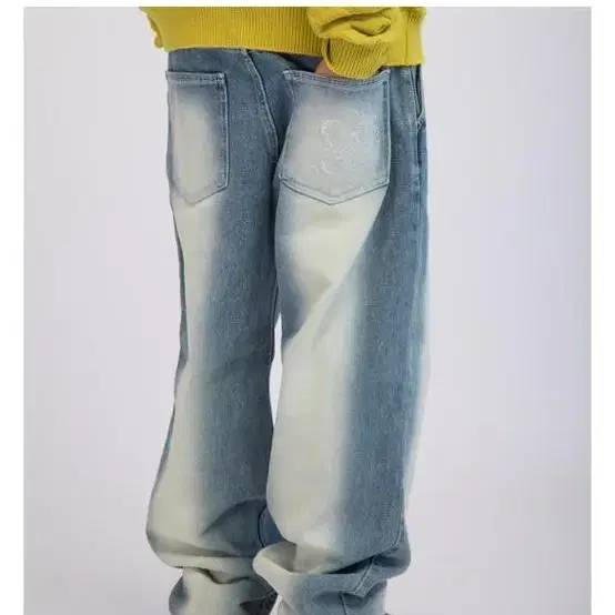 위캔더스5 BRUSH DENIM PANTS (YELLOW.D)