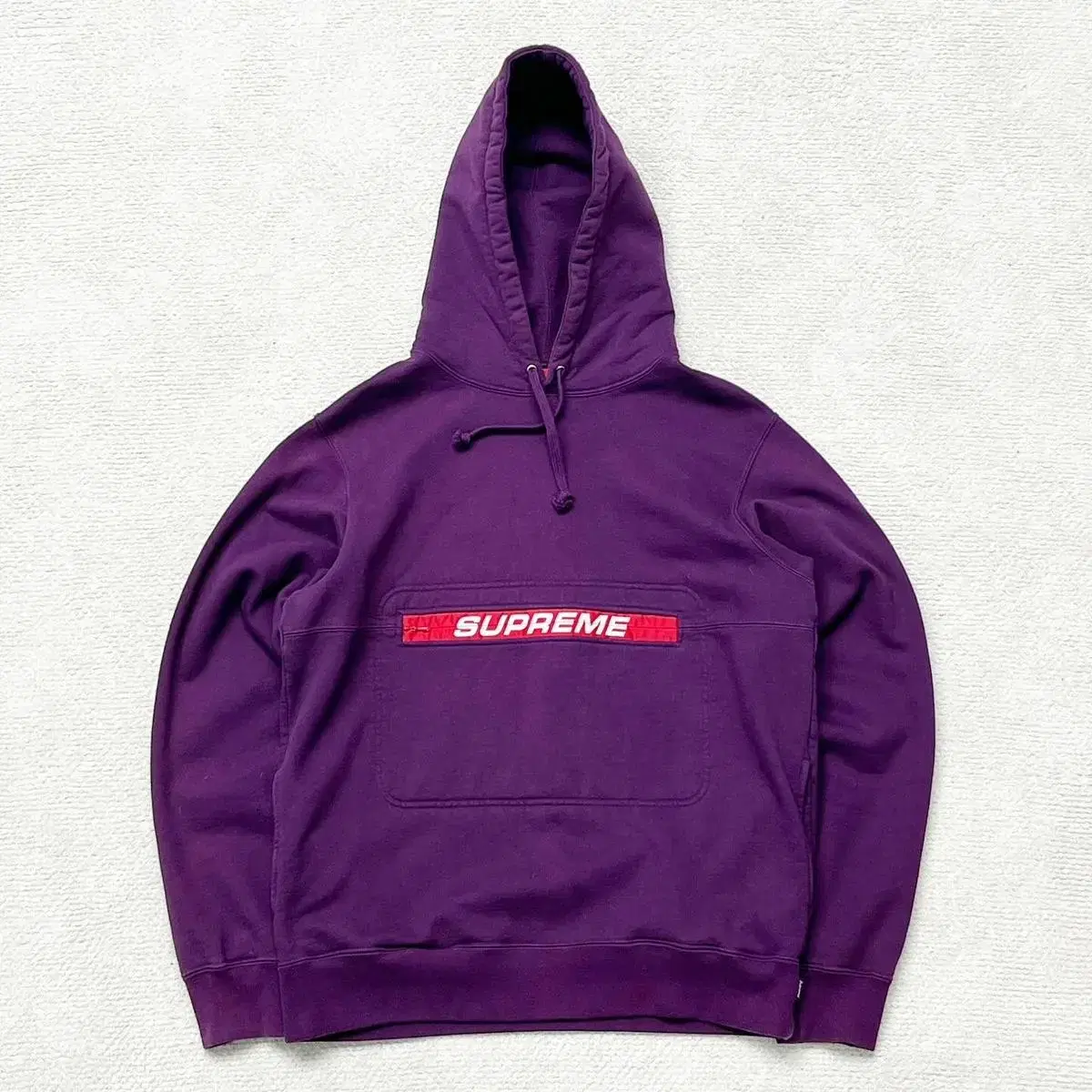 Supreme 19SS Pow Pocket Logo Hoodie