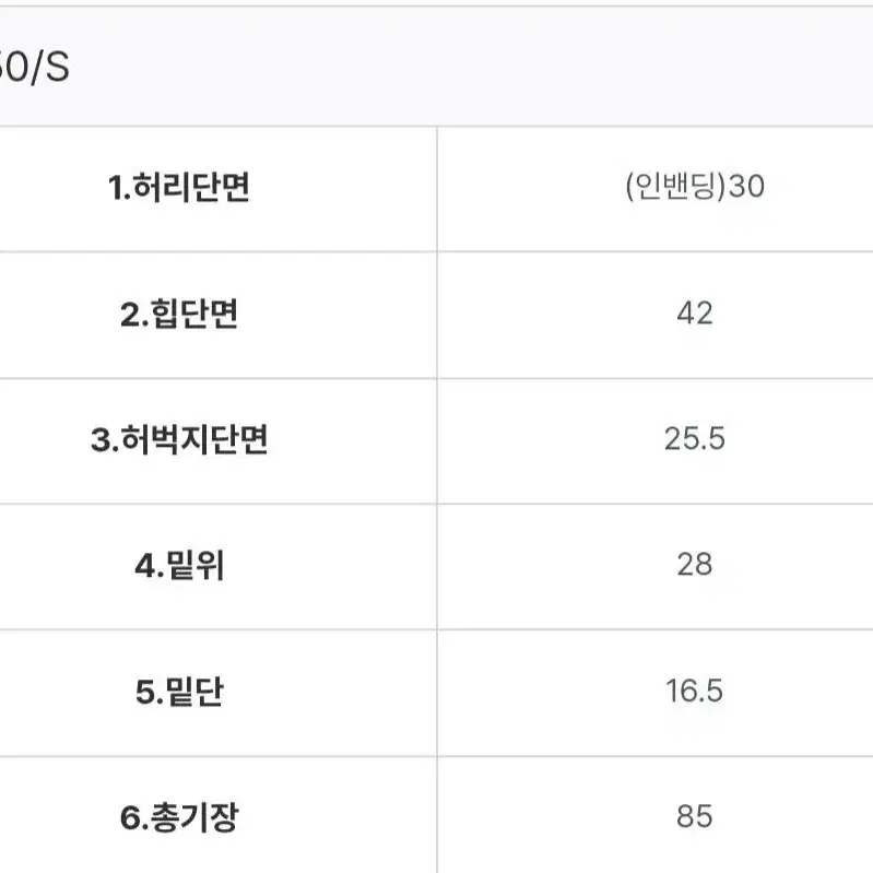 새상품)애쉬블루 스트레이트 팬츠 키작녀 데님 s사이즈