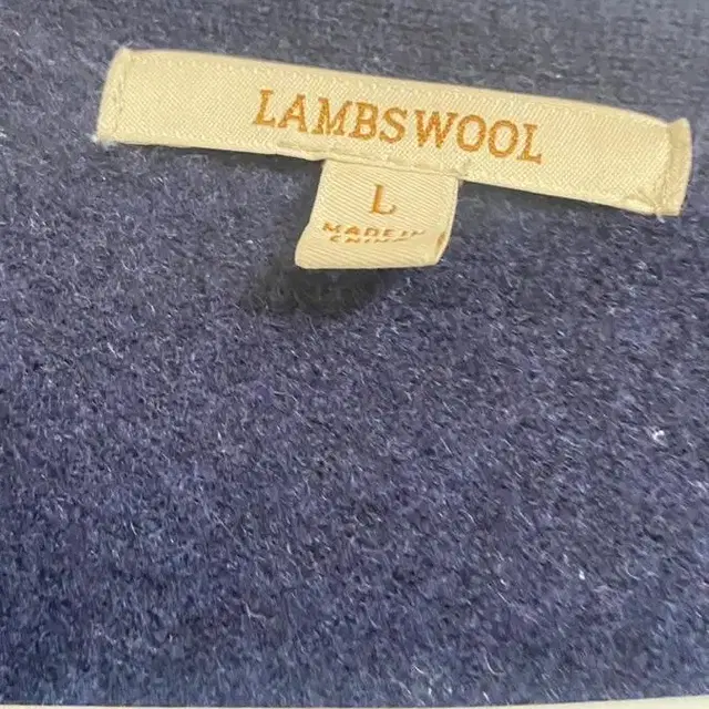 Lambswool 네이비 가디건  L