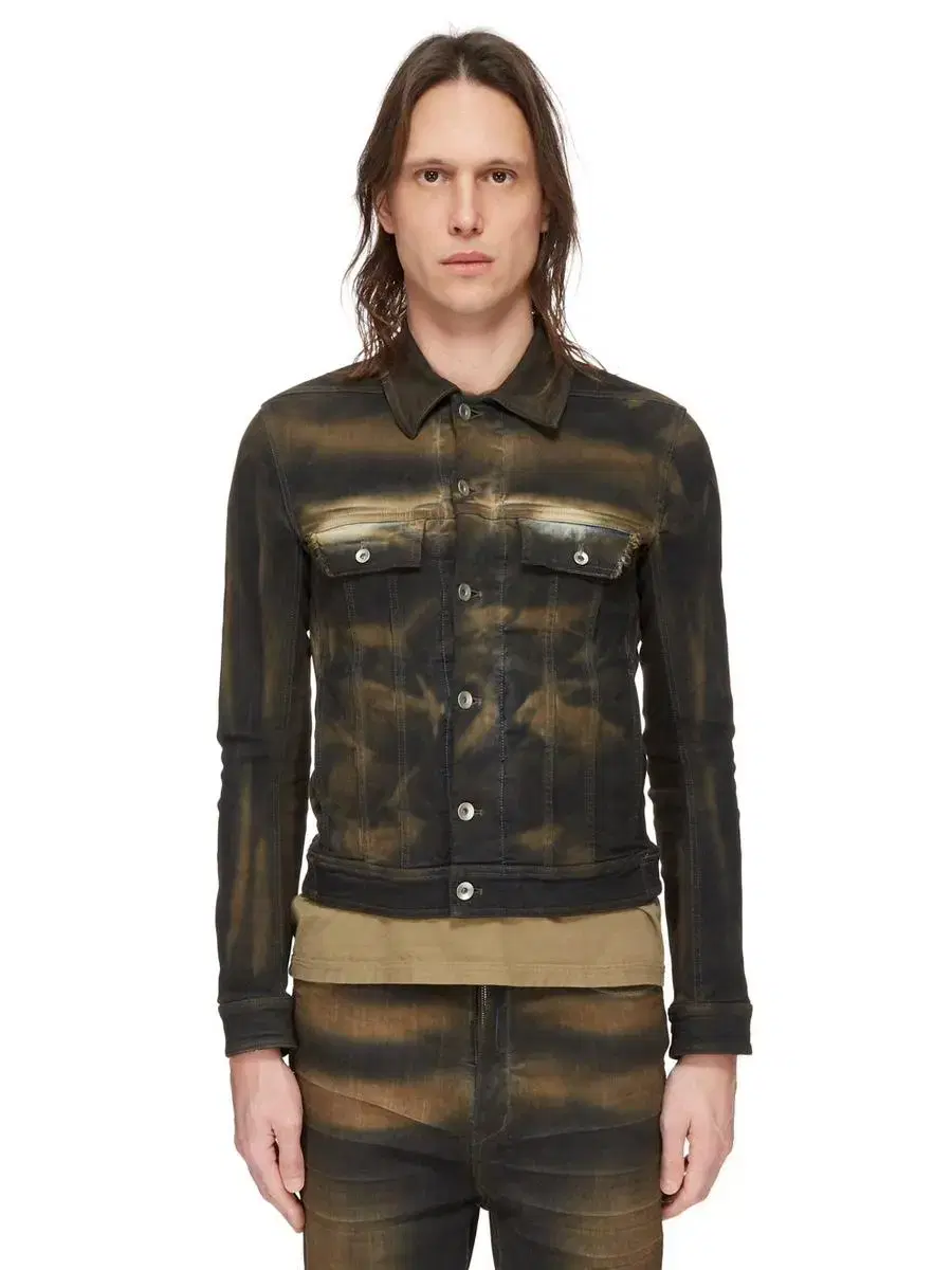 Rick Owens Luxor Bleach Denim Jacket