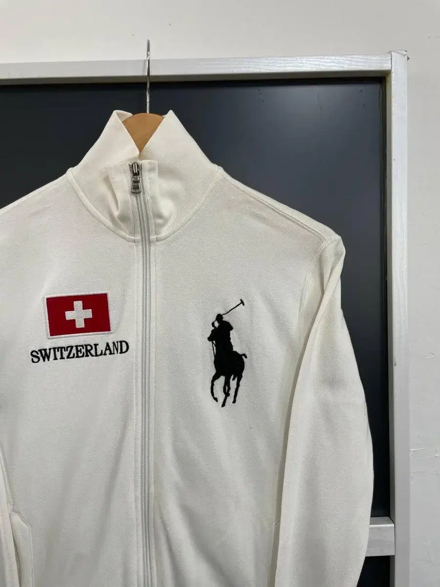 [S] Polo Switzerland Jersey Big Logo Zip-Up