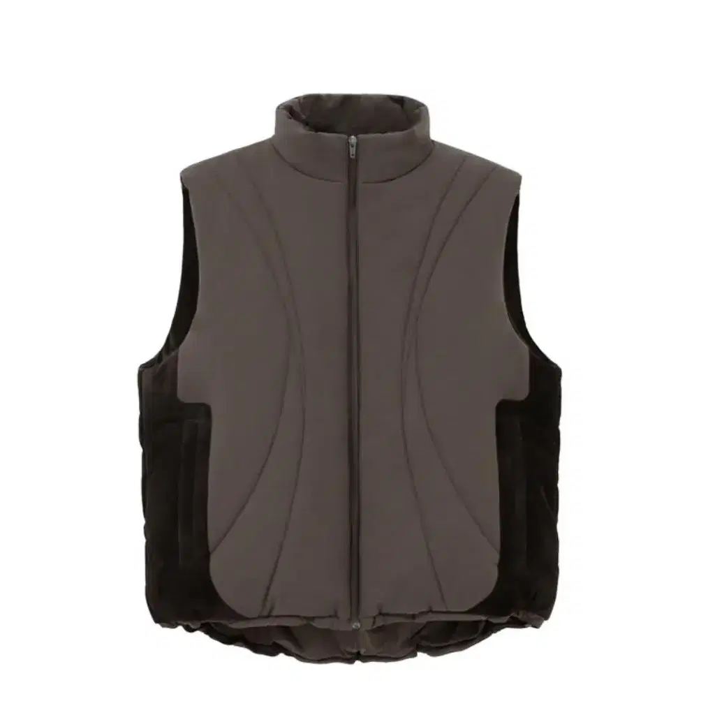 xlim PADDED VEST BROWN