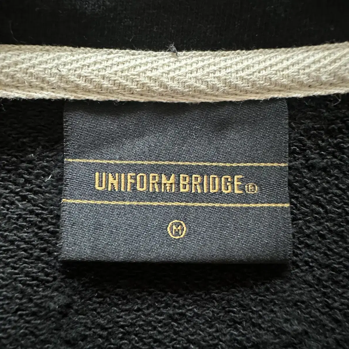 [M] 유니폼브릿지 UNIFORM BRIDGE UFBG 하프집업 맨투맨