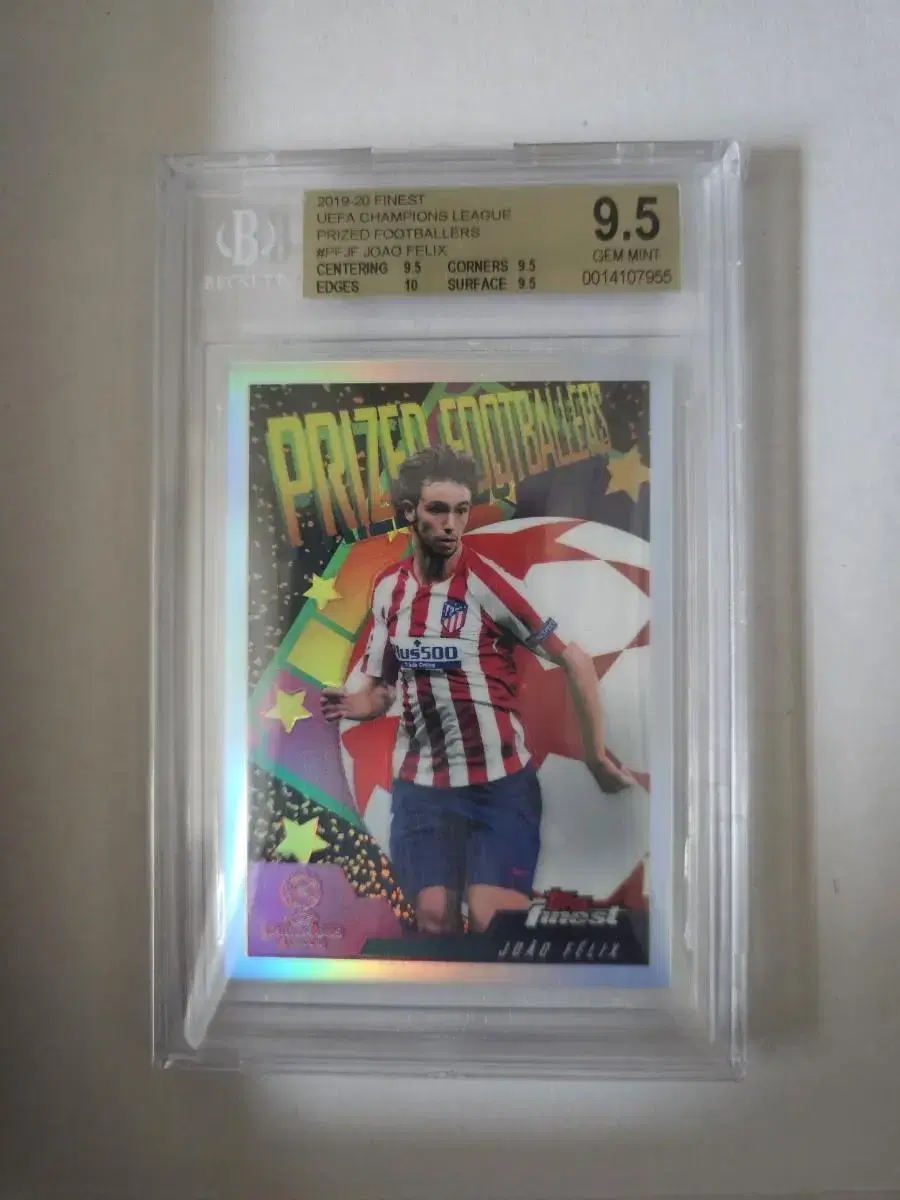 Sports Soccer kard Zuu Felix Grade kard BGS9.5