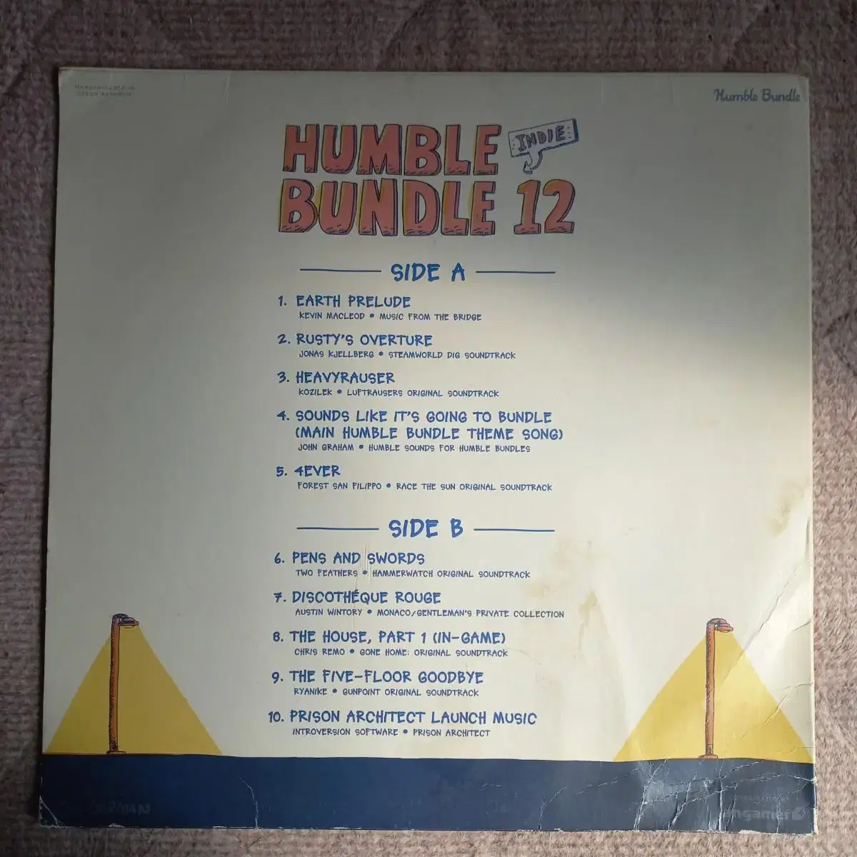 Lp중고 HUMZBLE (INDIE) BUNDLE 12 음반 판매합니다.