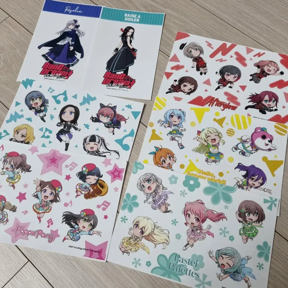 Vandream pre-order benefit sticker Sell sets in bulk