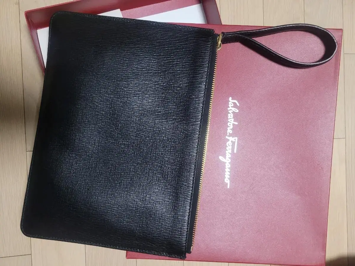 Ferragamo clutch