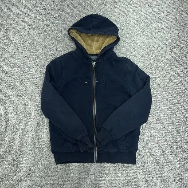 Tommy Hilfiger Logo Fleece Hoodie Zip-up M