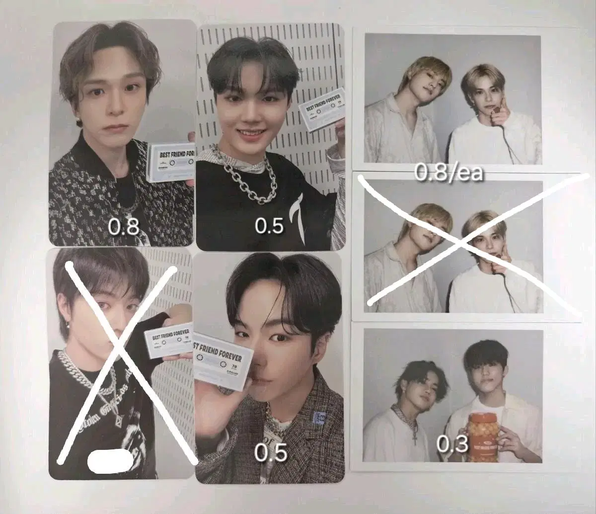 Treasure Incentive Stick photocard wts