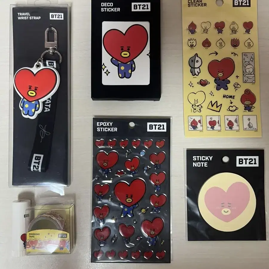 BT21 방탄 타타 캐릭터 굿즈