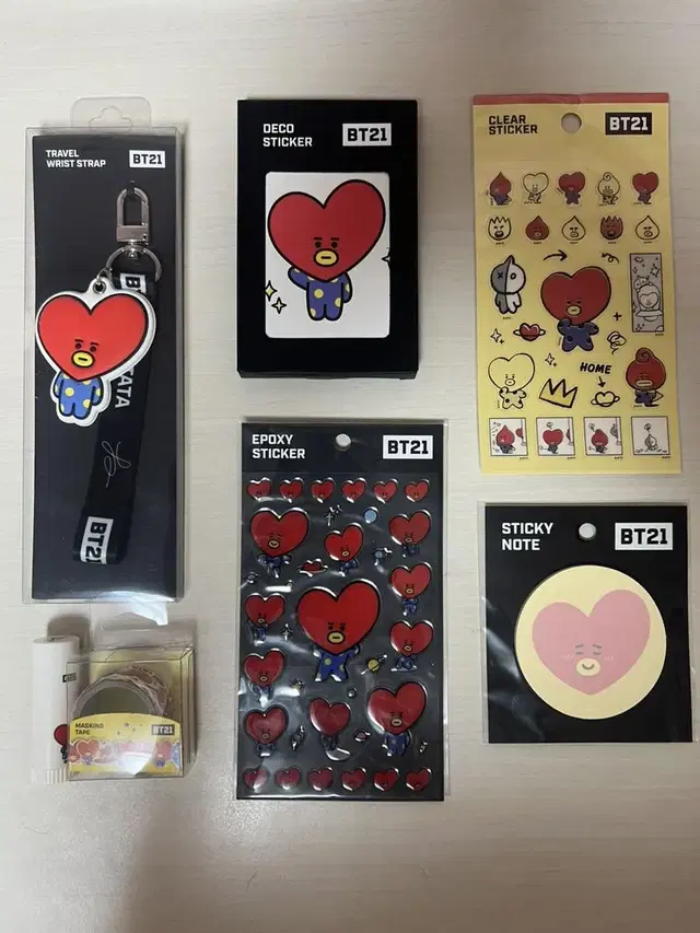 BT21 방탄 타타 캐릭터 굿즈