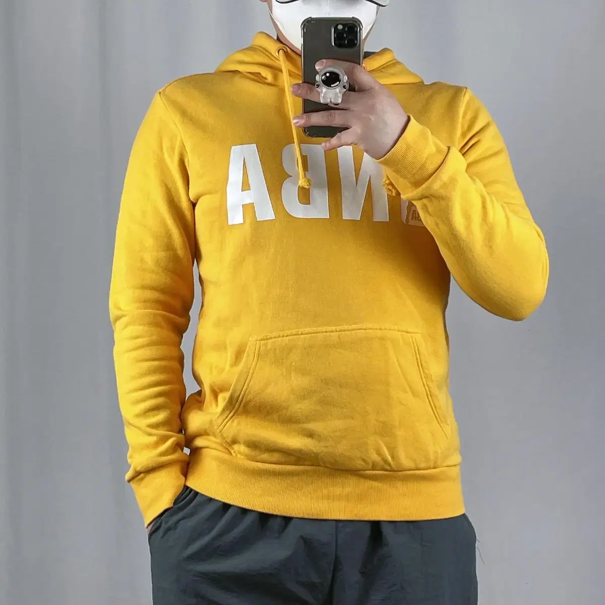 NBA Yellow Hoodie L .240315