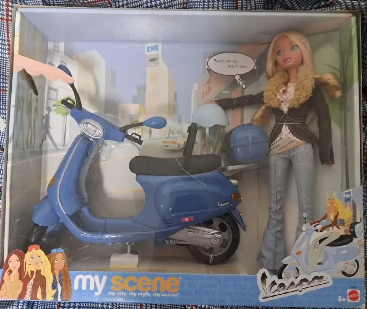 2003 Vespa 마이씬  인형