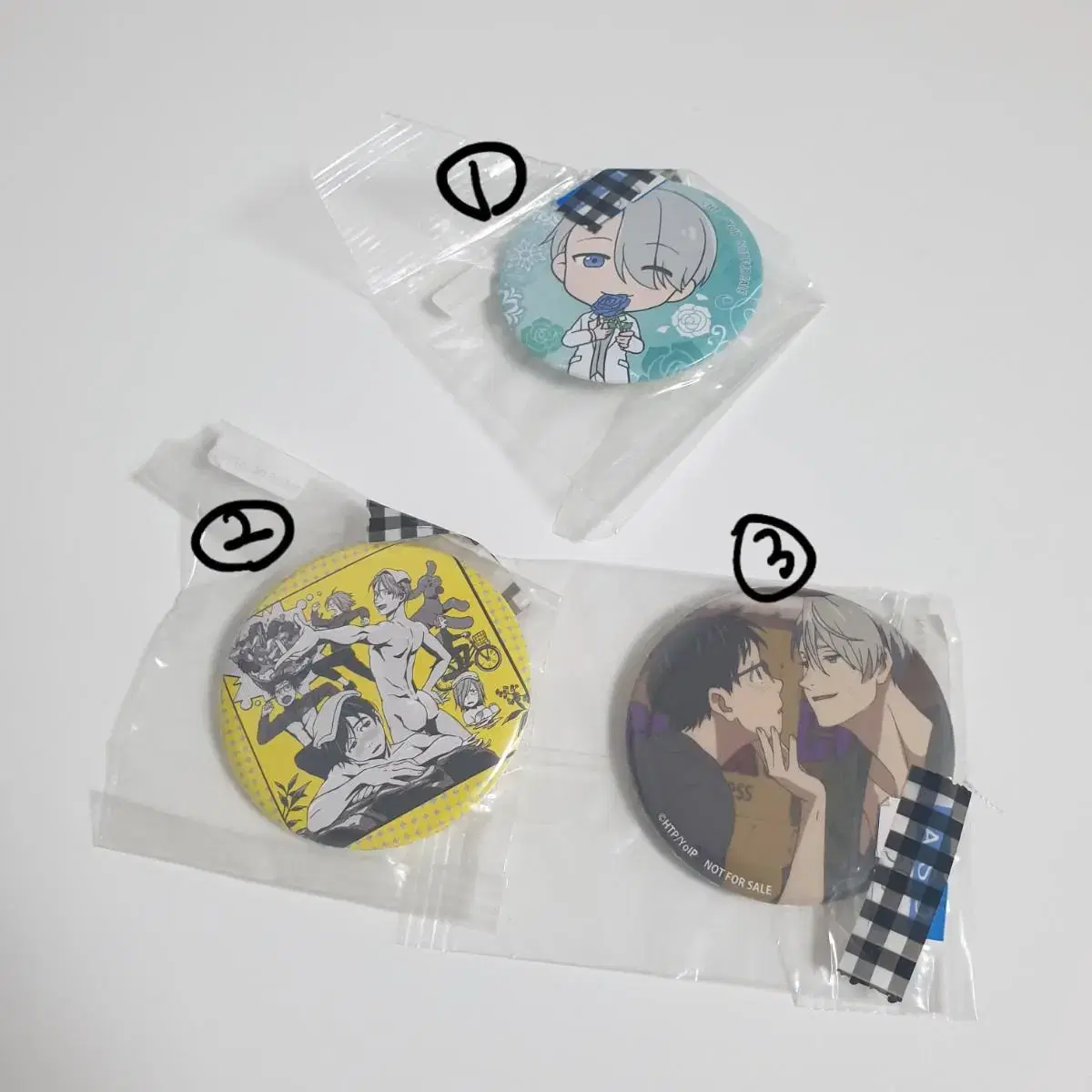 Yuri on Ice Can Badge