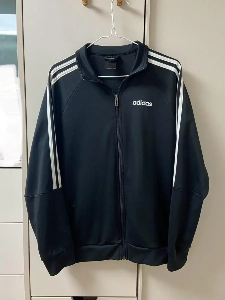 adidas Black Basic Track Top Jersey