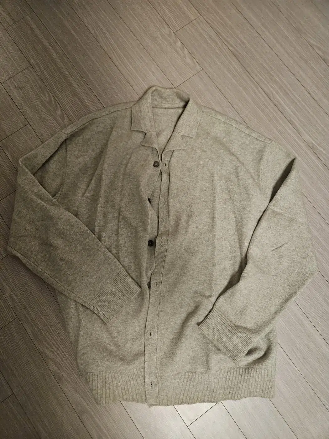 Cashmere Cardigan XL Olive