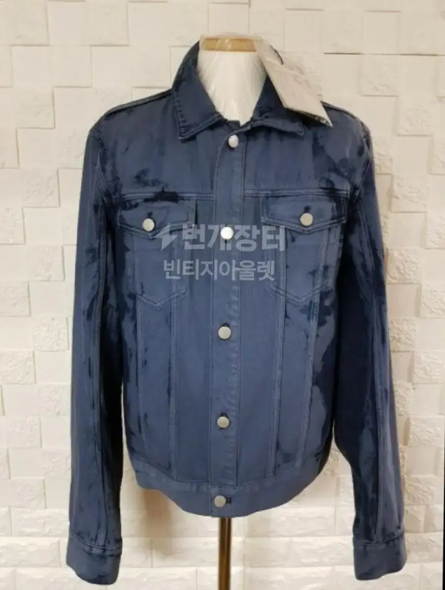 100) New) BLK DNM Vintage Diesel Wash Jeans Jacket