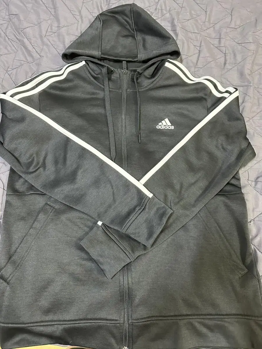 adidas Thin Brushed Hoodie Zip-up XL