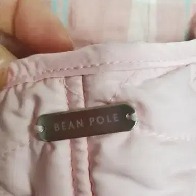 Bean Pole 빈폴 핑크 퀄팅 후드자켓