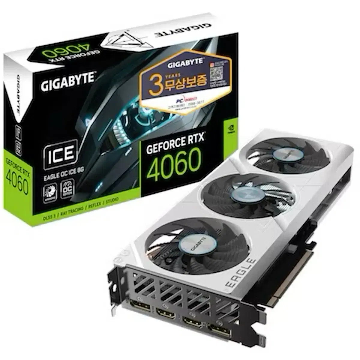 기가바이트 RTX 4060 EAGLE OC ICE D6 8GB 피씨디렉트