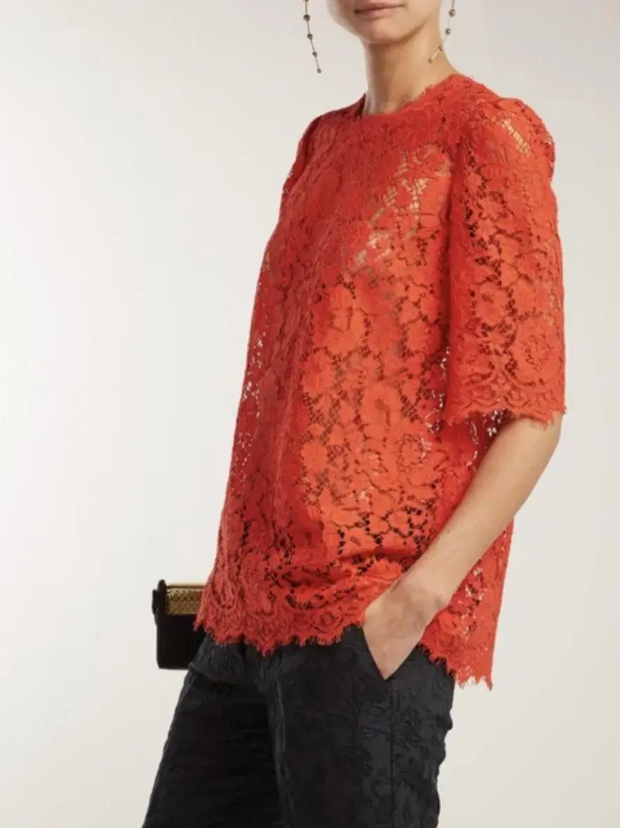 Dolce & Gabbana Dolce & Gabbana Overfit lace top New