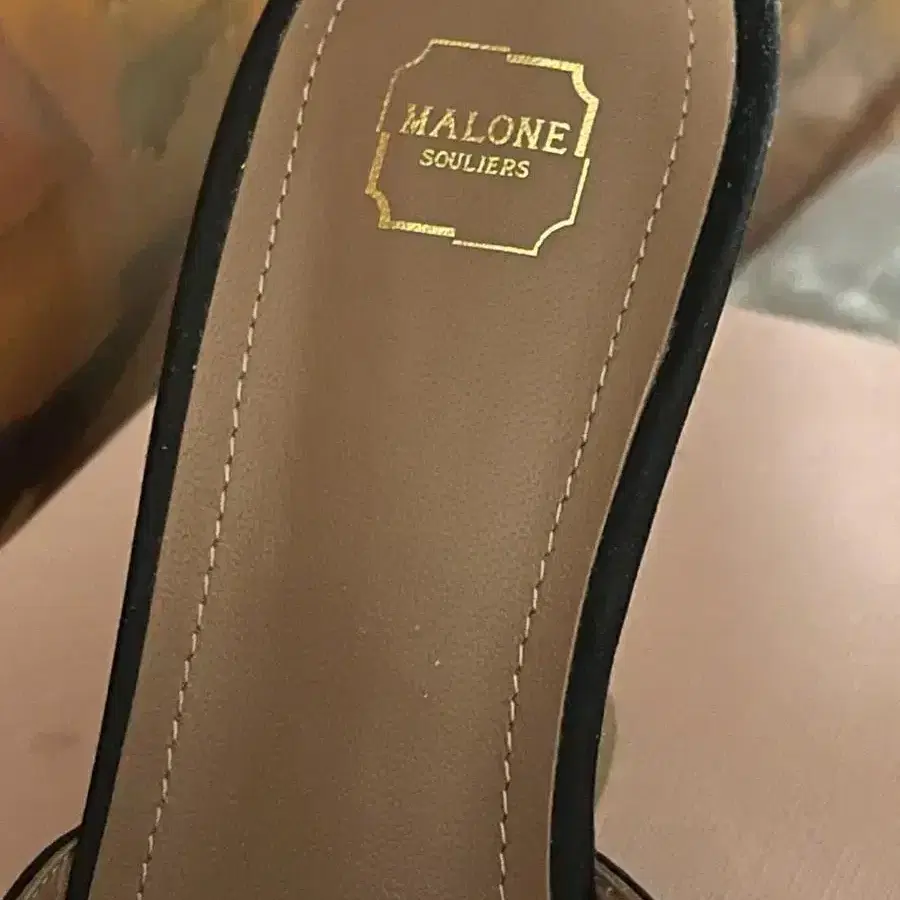 말론슐져 Malone Souliers Satin 뮬 새상품