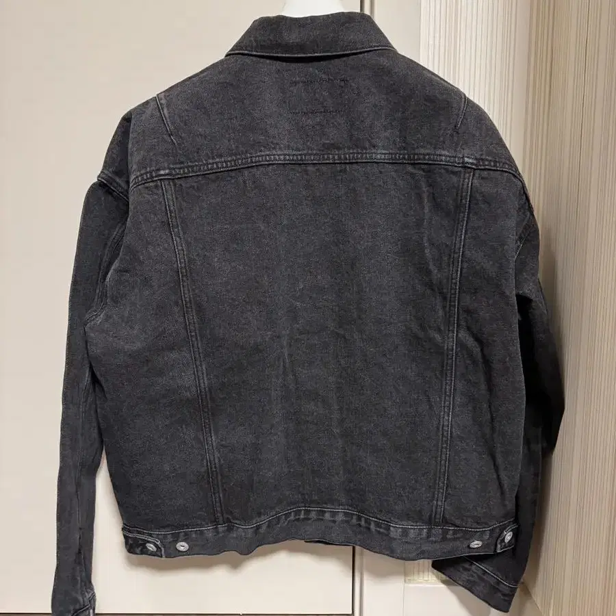 [L] 리베레 21 DENIM JACKET_BLACK