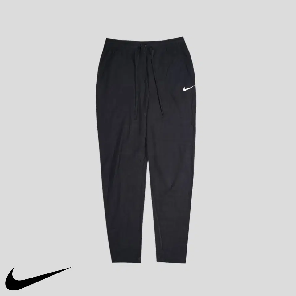 Nike Pigment Black White Swoosh Dry Fit Sweatpants Sweatshirt 30-3