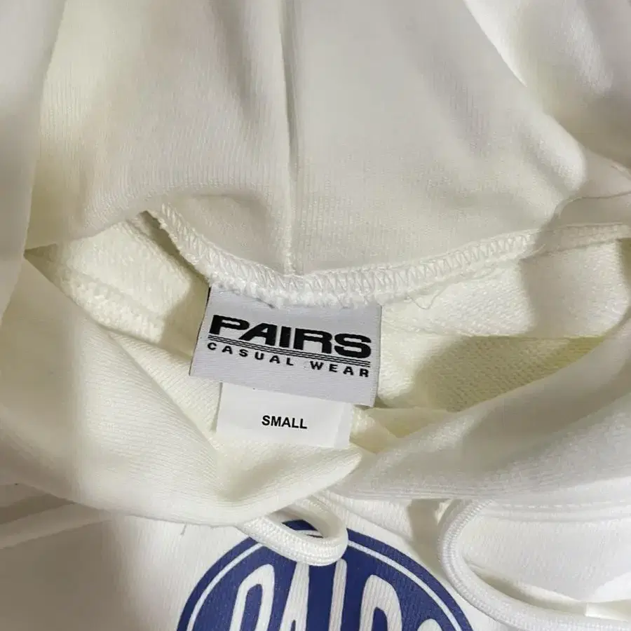 Pairs egg logo hoodie 페어스 에그 로고 후디