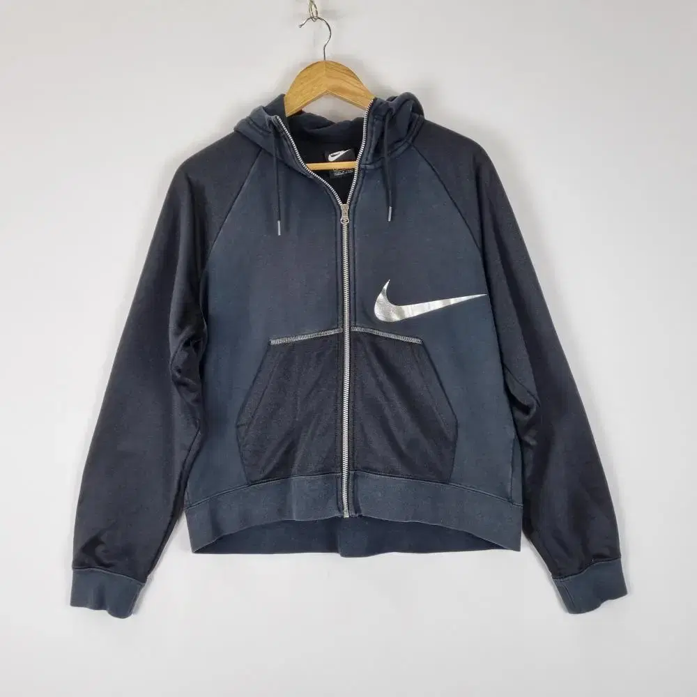 Z4229 나이키 SWOOSH 후드집업 기모 여90 NIKE