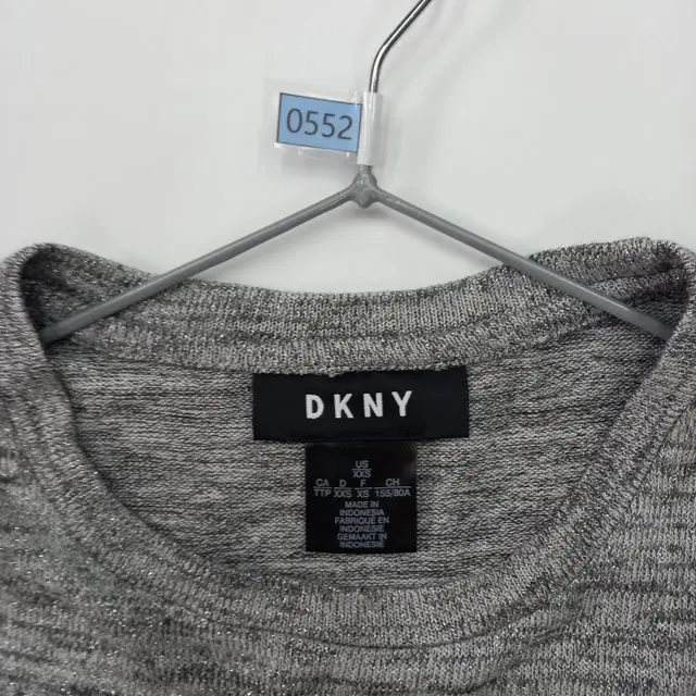 DKNY 여성 반팔 니트 XXS (0552)