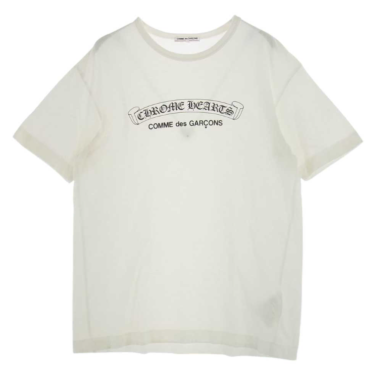 CHROME HEARTS Comme des Garçons Logo Short Sleeve T-Shirt