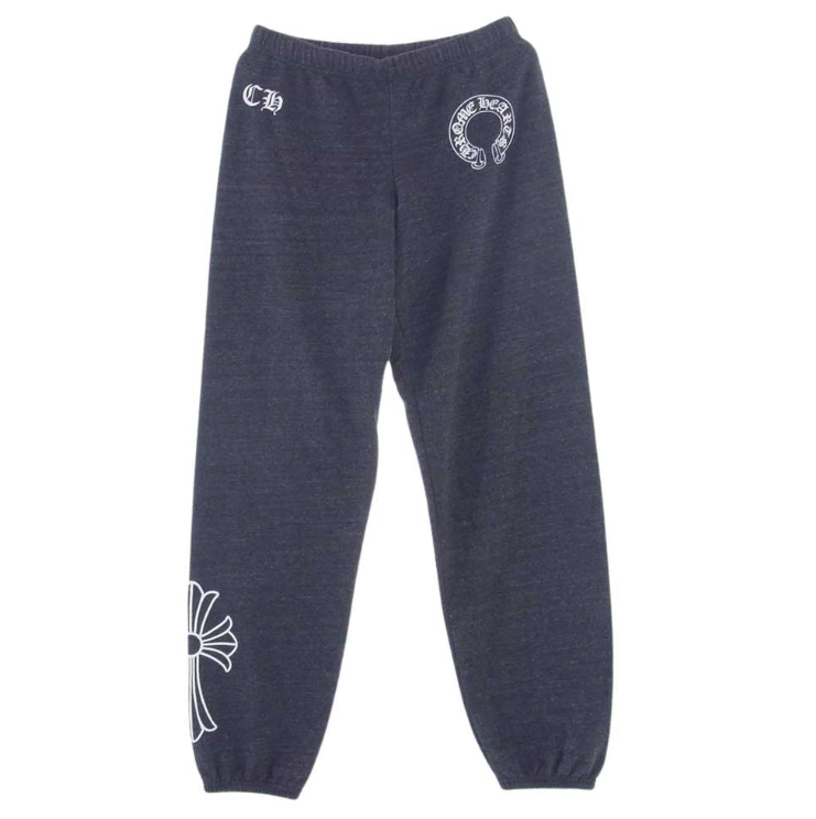 CHROME HEARTS Chrome hearts cross-print sweatpants