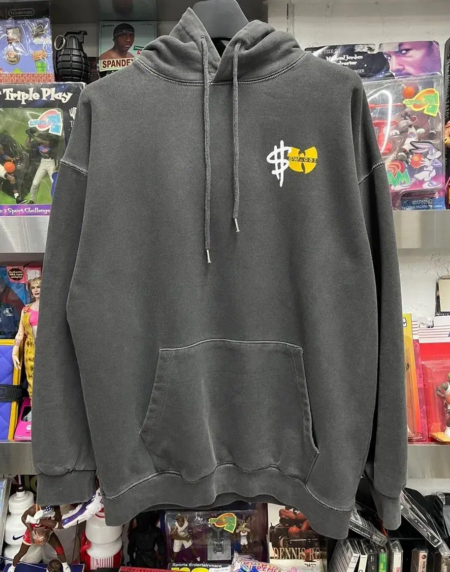 SW031 SW FLAG BROTHERS PIGMENT HOODIE