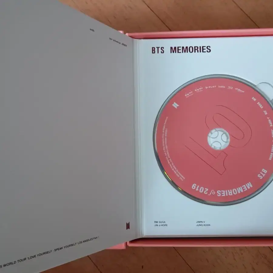 명품 음반 방탄소년단 Memories Of 2019