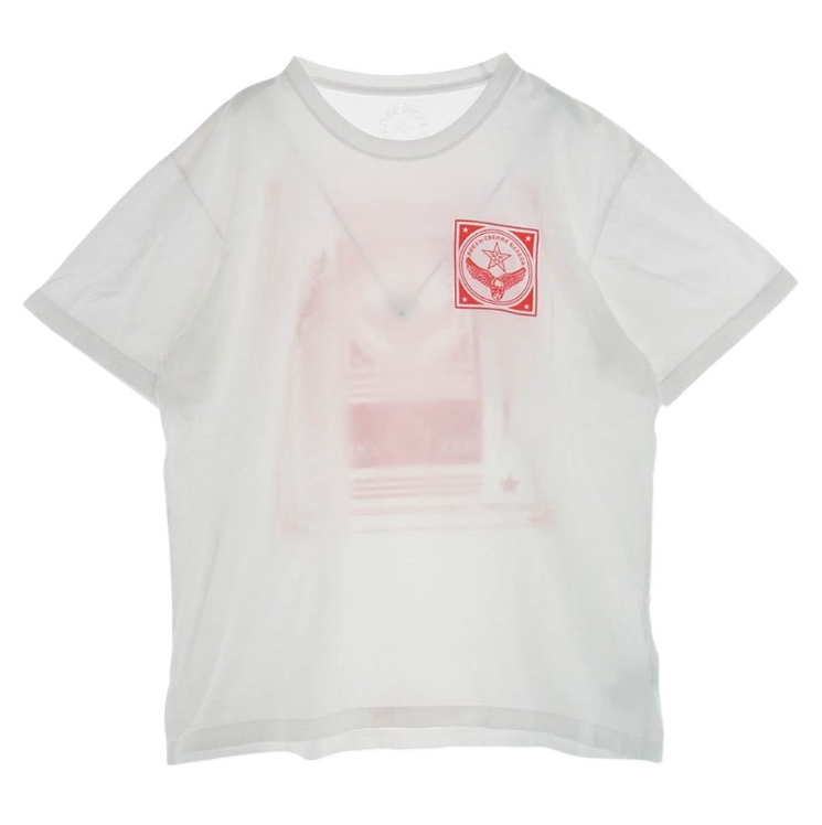 CHROME HEARTS Chromed Hearts Forty Back Printed Short Sleeve T-Shirt