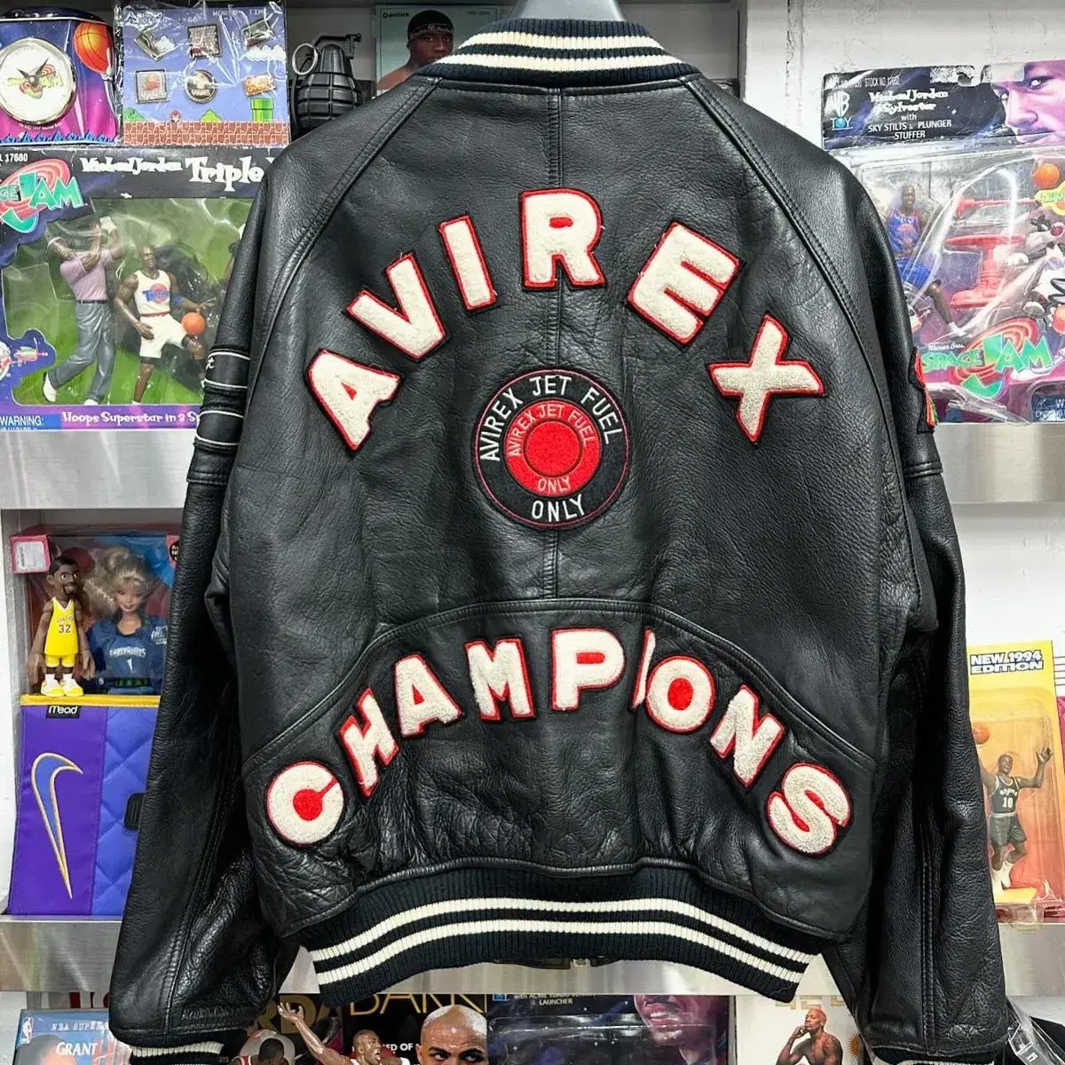 아비렉스 AVIREX CHAMPIONS LEATHER VTG JK