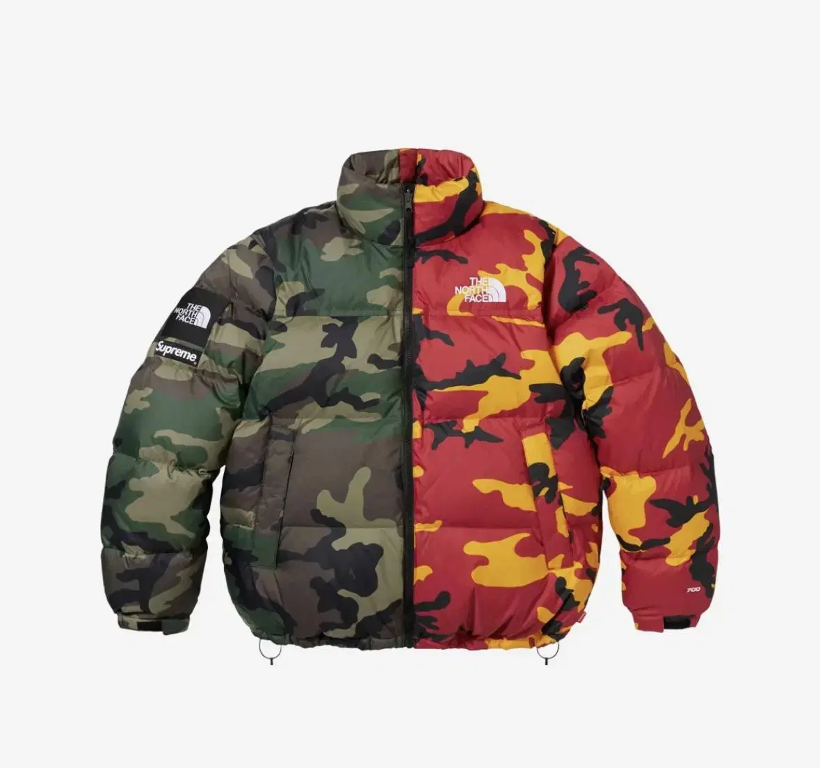 [L]Supreme x The North Face Split Napsie Jacket Camo