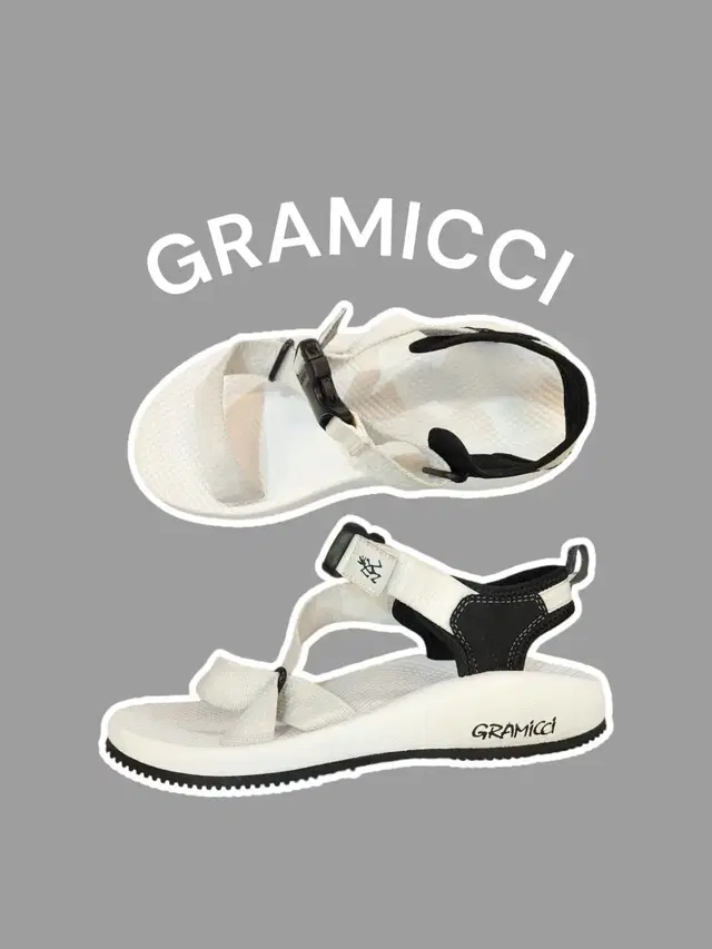 [280] GRAMICCI  그라미치 샌들 화이트