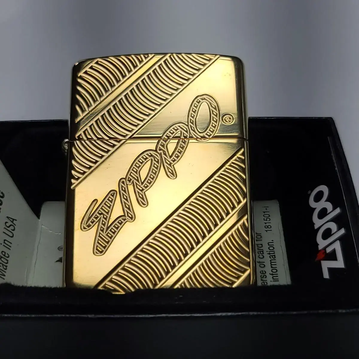 미개봉 정품 29625 ZIPPO COILED 새 지포라이터